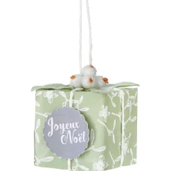 Gifi Suspension de Noël cadeau miniature^ Décoration Sapin