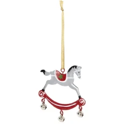 Gifi Suspension de Noël Cheval à bascule^ Décoration Sapin