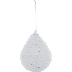 Gifi Suspension de Noël décor dentelle^ Décoration Sapin