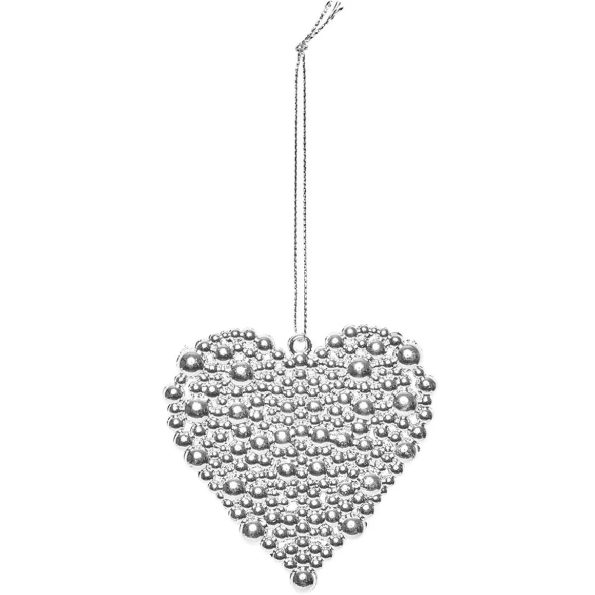 Gifi Suspension de Noël en métal doré ou argenté^ Décoration Sapin