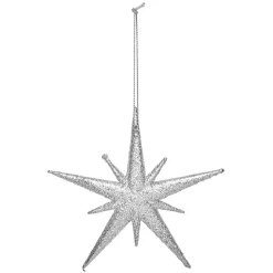 Gifi Suspension de Noël en métal doré ou argenté^ Décoration Sapin