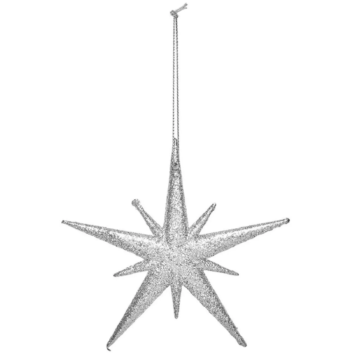 Gifi Suspension de Noël en métal doré ou argenté^ Décoration Sapin