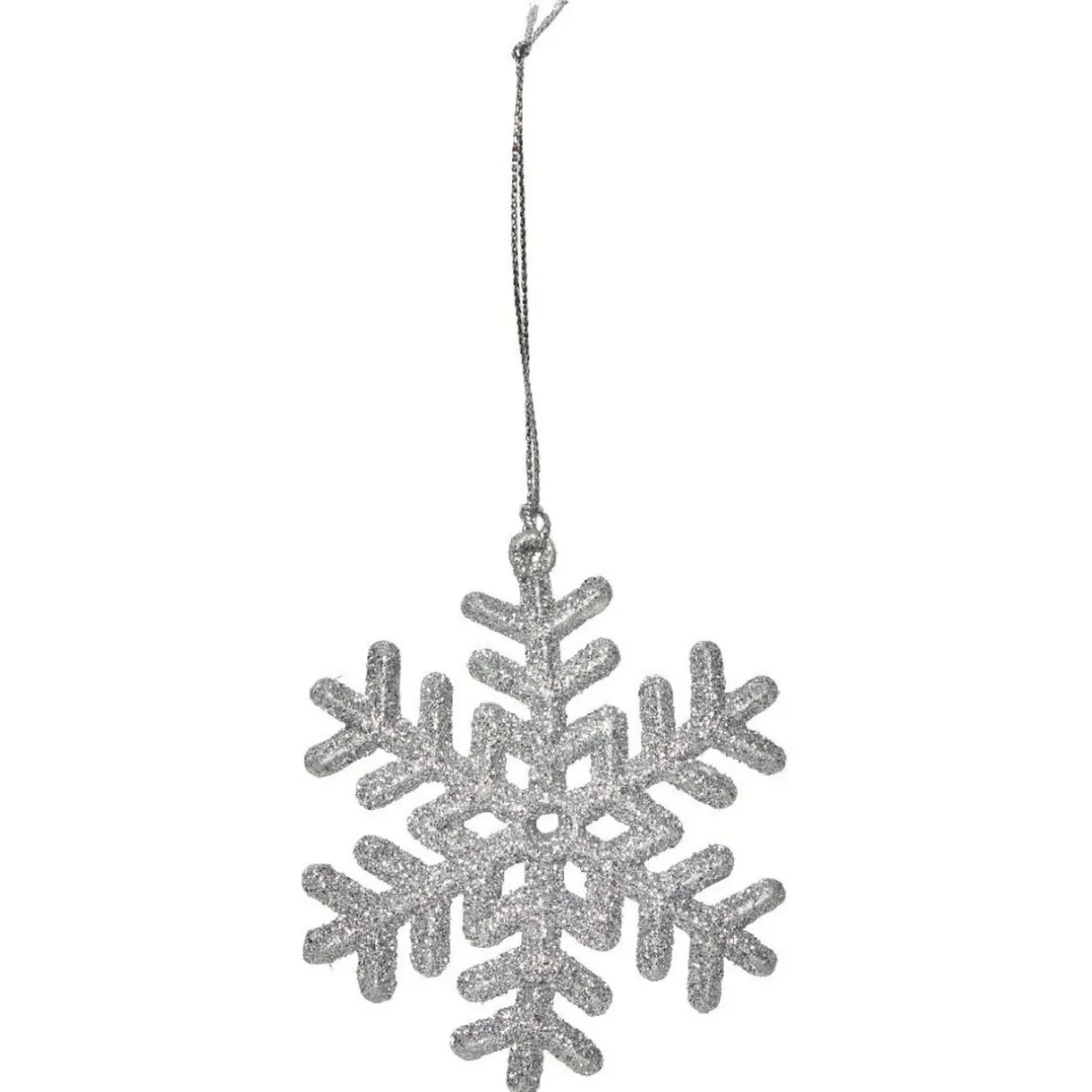 Gifi Suspension de Noël Flocon de neige blanc ou gris^ Décoration Sapin