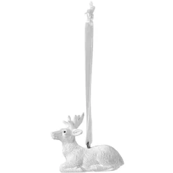 Gifi Suspension de Noël forme Animal blanc^ Décoration Sapin