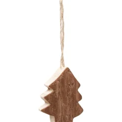 Gifi Suspension de Noël forme en bois^ Décoration Sapin