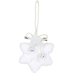 Gifi Suspension de Noël forme enneigée^ Décoration Sapin