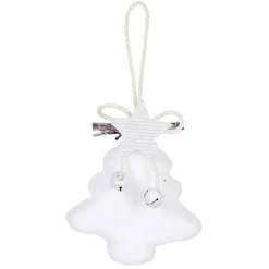 Gifi Suspension de Noël forme enneigée^ Décoration Sapin