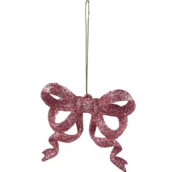 Gifi Suspension de Noël forme Noeud brillant^ Décoration Sapin