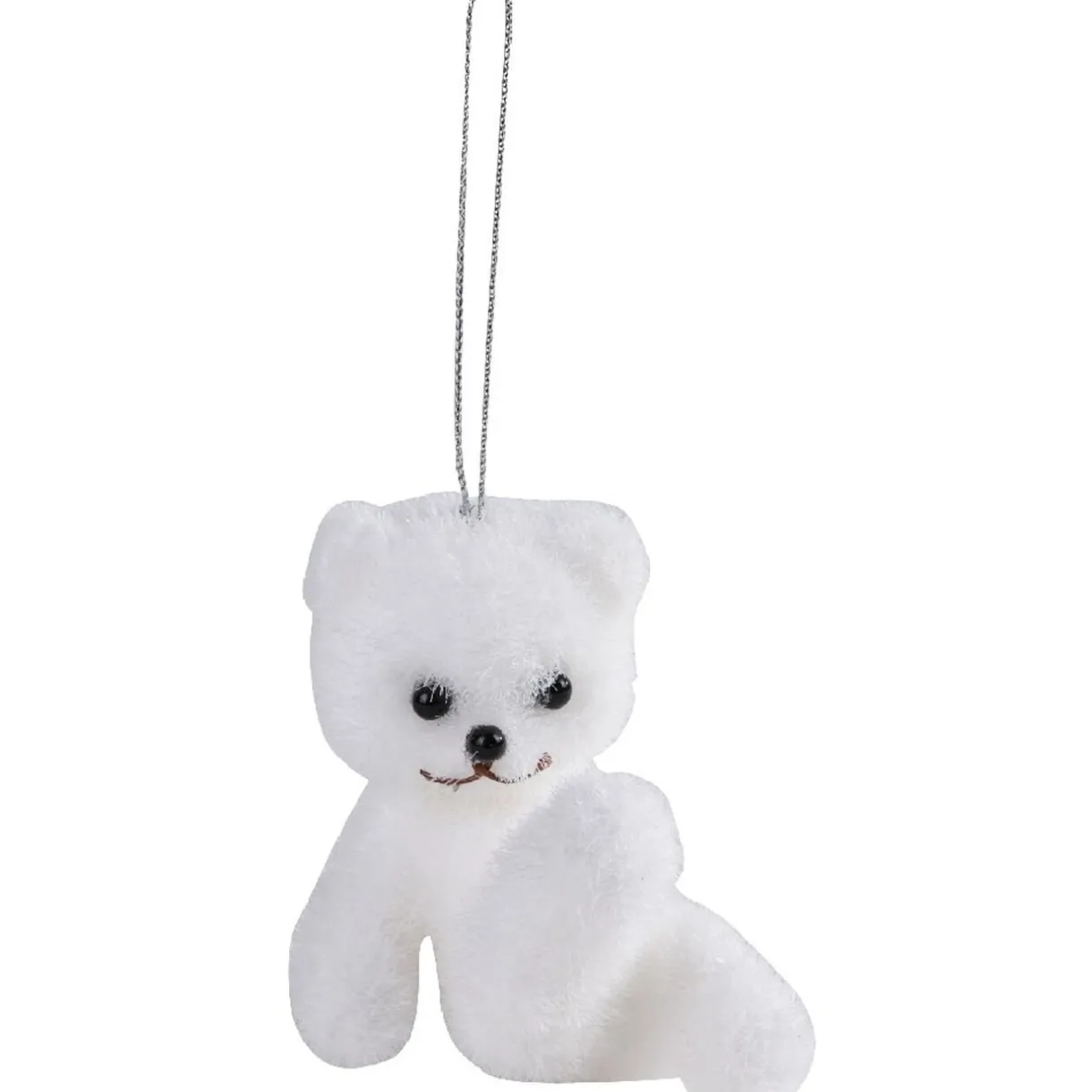 Gifi Suspension de Noël forme ours blanc^ Décoration Sapin