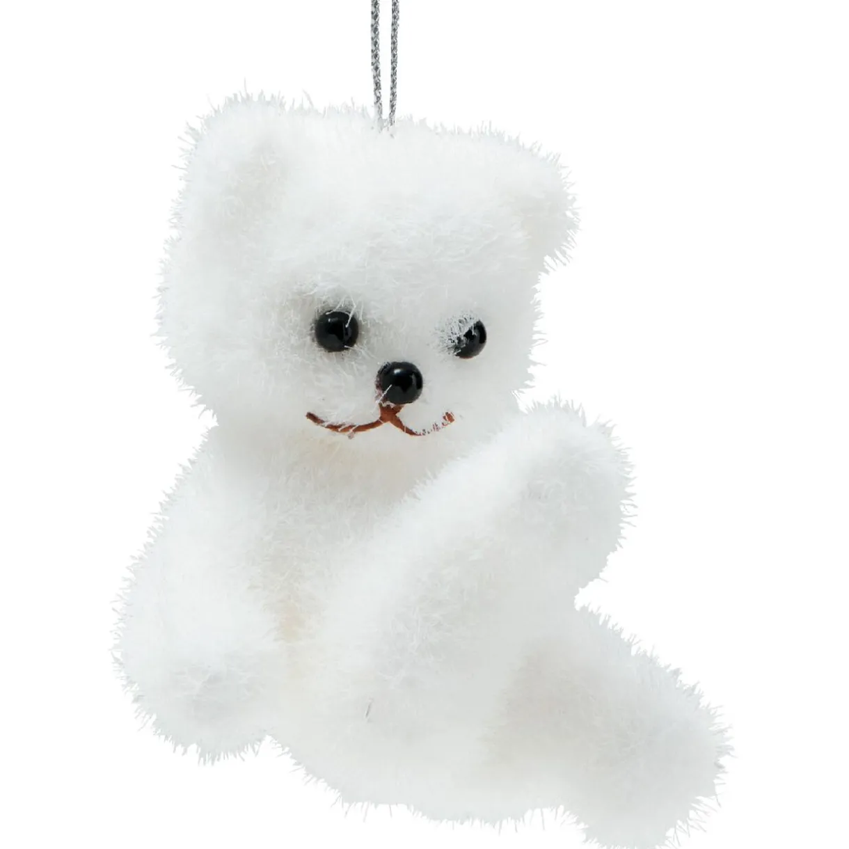 Gifi Suspension de Noël forme ours blanc^ Décoration Sapin