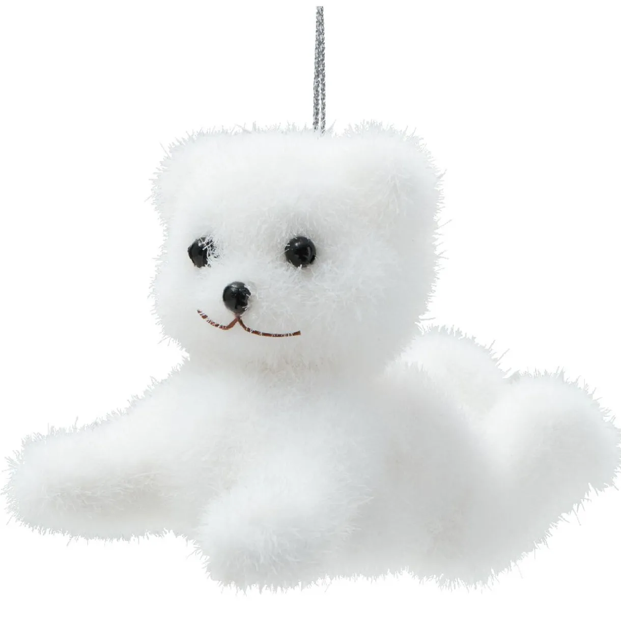 Gifi Suspension de Noël forme ours blanc^ Décoration Sapin