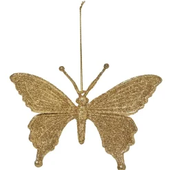 Gifi Suspension de Noël forme Papillon pailletté^ Décoration Sapin