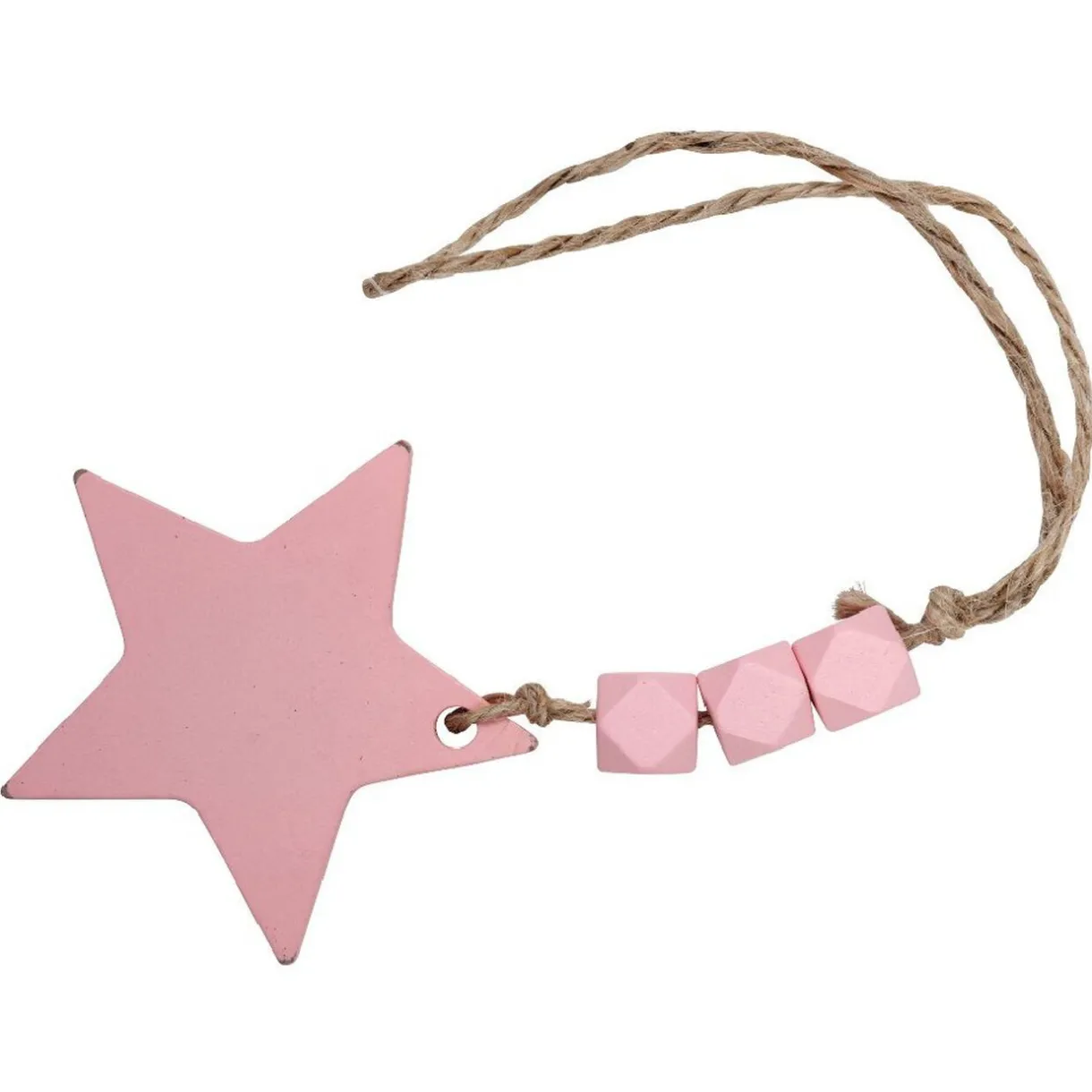 Gifi Suspension de Noël forme étoile mdf^ Décoration Sapin