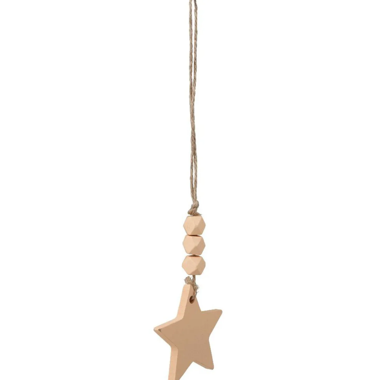 Gifi Suspension de Noël forme étoile mdf^ Décoration Sapin