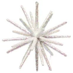 Gifi Suspension de Noël forme Étoile paillettée^ Décoration Sapin