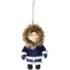 Gifi Suspension de Noël inuït^ Décoration Sapin