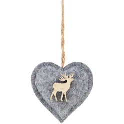 Gifi Suspension de Noël motif cerf^ Décoration Sapin
