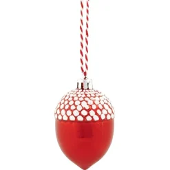 Gifi Suspension de Noël pomme de pin x6^ Décoration Sapin