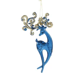 Gifi Suspension de Noël Renne pailleté^ Décoration Sapin