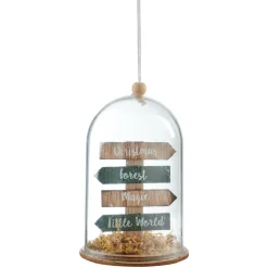 Gifi Suspension de Noël sous cloche^ Décoration Sapin