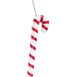 Gifi Suspension de Noël Sucre d'orge XXL rouge et blanc H.48 cm^ Décoration Sapin