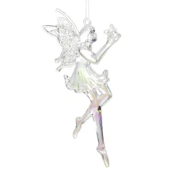 Gifi Suspension Fée en acrylique iridescent^ Décoration Sapin