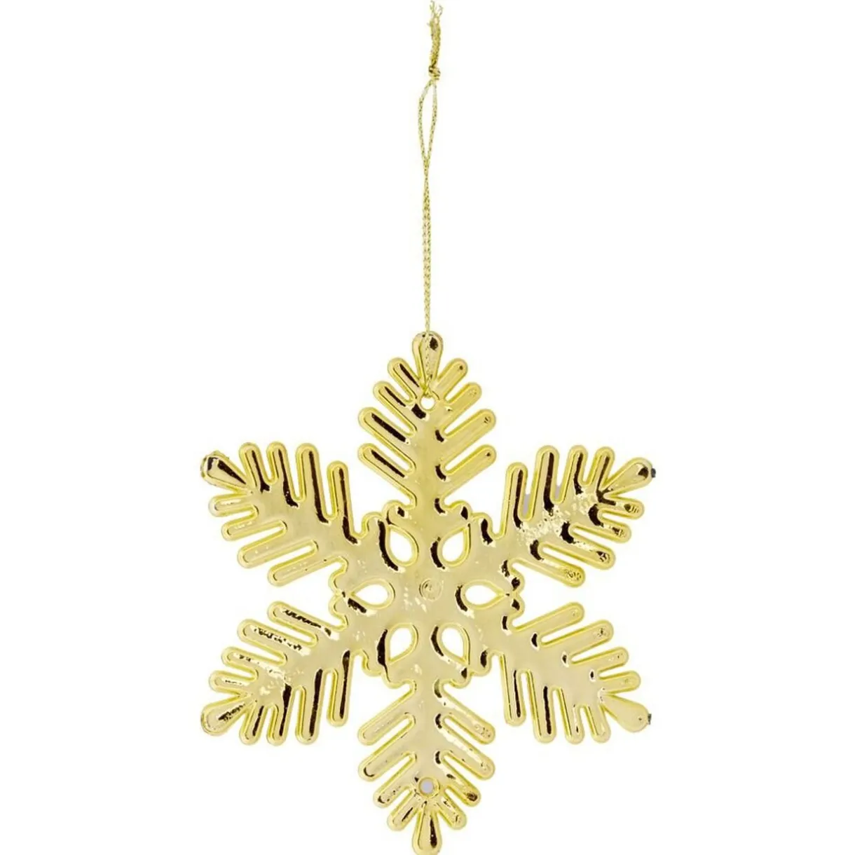 Hot Gifi Suspension flocon brillant doré ou argenté