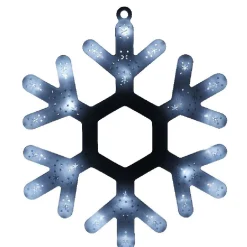 Gifi Suspension flocon lumineuse multicolore fixe^ Décoration Extérieure De Noël