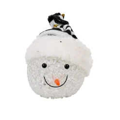 Gifi Suspension lumineuse bonhomme de neige 1 led multicolore^ Décoration Extérieure De Noël