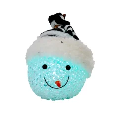 Gifi Suspension lumineuse bonhomme de neige 1 led multicolore^ Décoration Extérieure De Noël