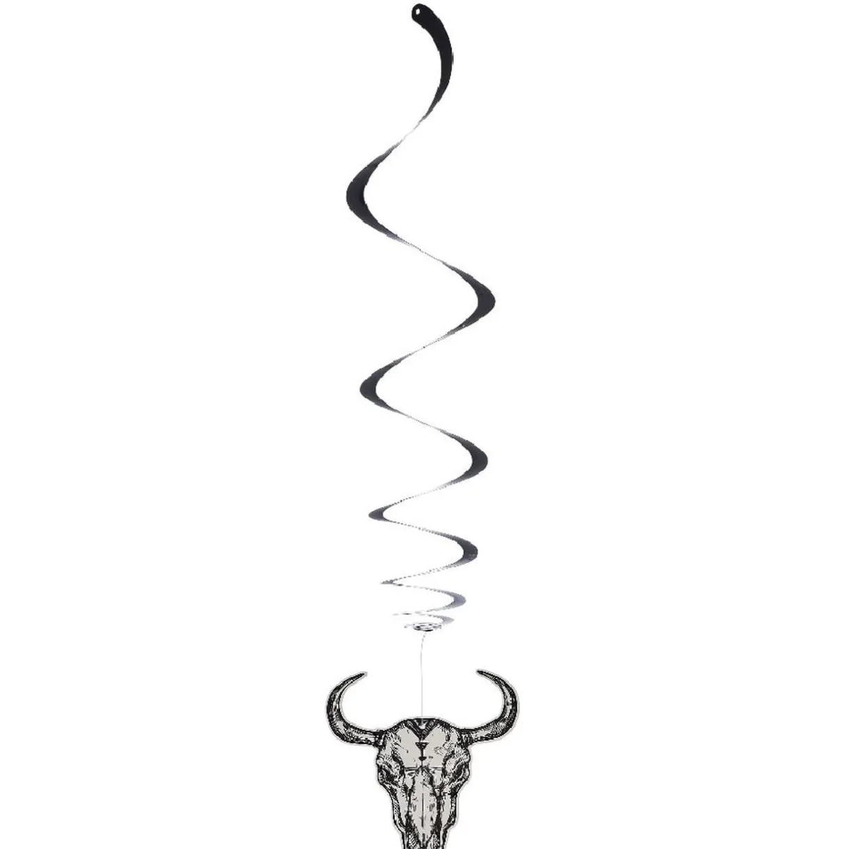 Clearance Gifi Suspension papier Halloween tête de mort crâne de buffle x9