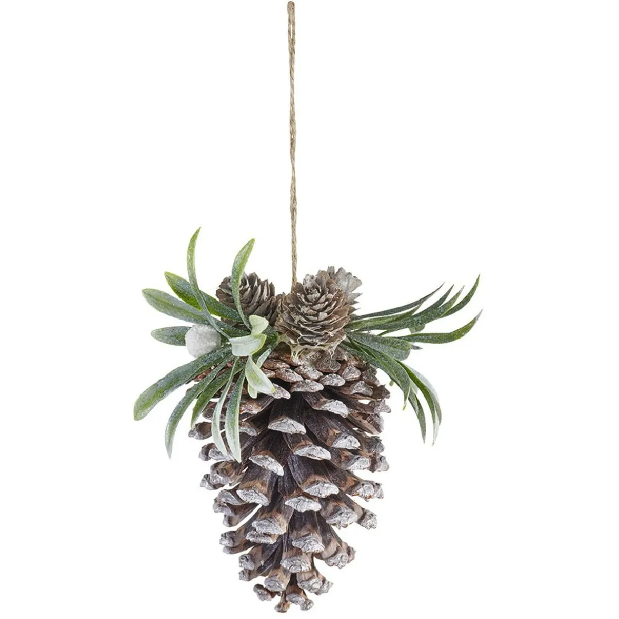 Gifi Suspension pomme de pin décoration de Noël^ Décoration Sapin