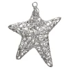 Gifi Suspension pour sapin de Noël étoile filante paillettée^ Décoration Sapin