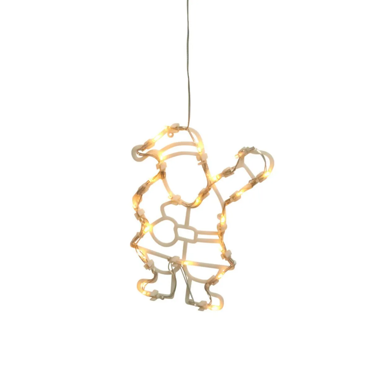 Gifi Suspension Père Noël blanc chaud^ Décoration Extérieure De Noël