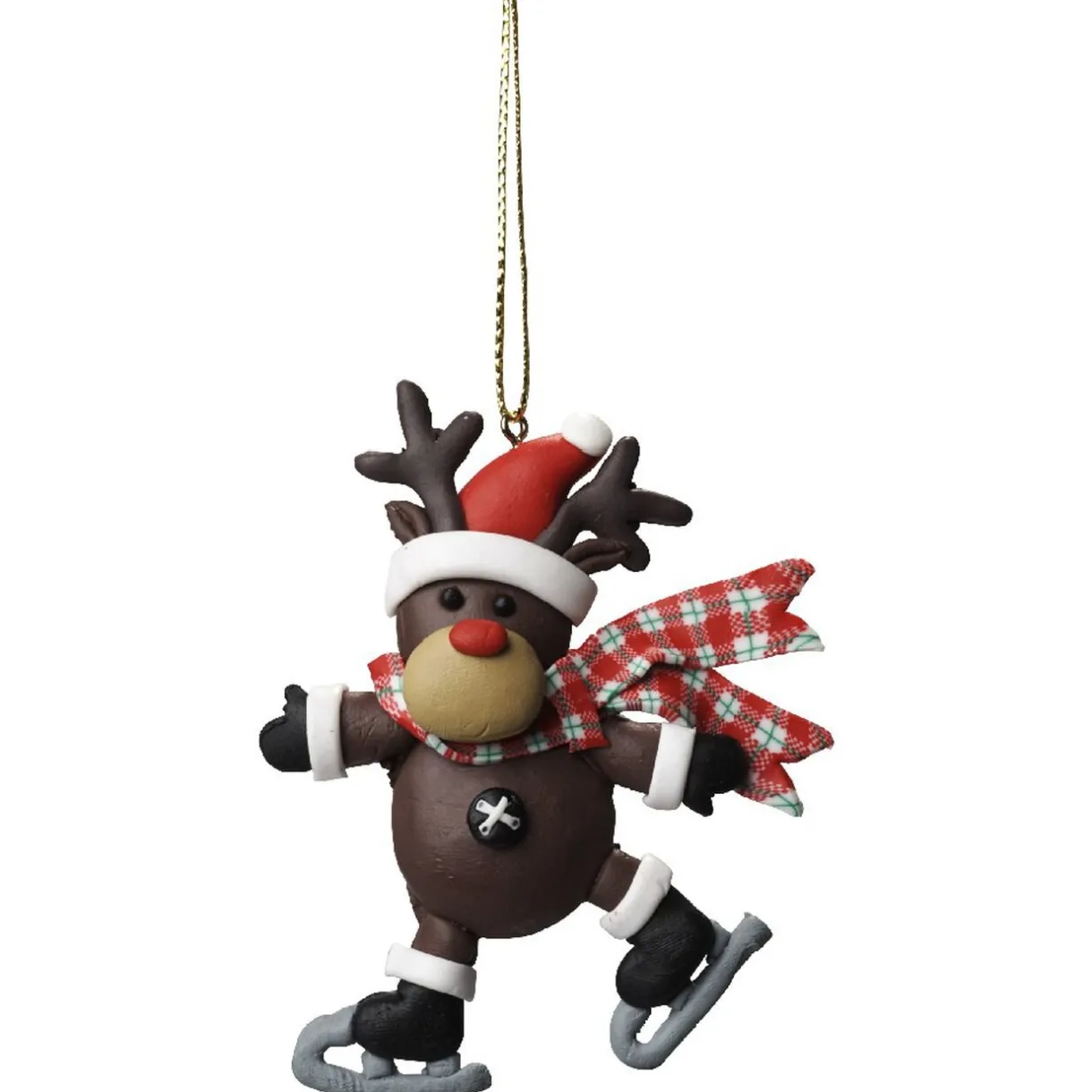 Gifi Suspension renne de Noël^ Décoration Sapin