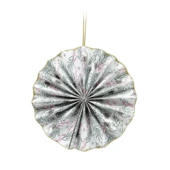 Gifi Suspension rosace 3D en papier certifié FSC® multicolore Ø10cm^ Décoration Sapin