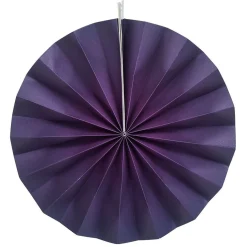 Sale Gifi Suspension rosace papier violet x3