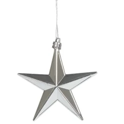 Gifi Suspension étoile argenté Noël^ Décoration Sapin