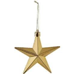 Gifi Suspension étoile doré Noël^ Décoration Sapin