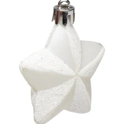 Gifi Suspensions de Noël plastique blanc^ Décoration Sapin