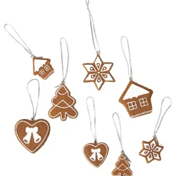 Gifi Suspensions pain d'épices x8^ Décoration Sapin