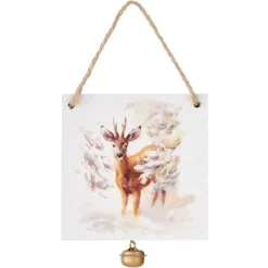 Gifi Tableau miniature de Noël à suspendre^ Décoration Sapin