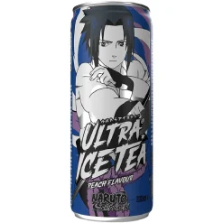 Clearance Gifi Thé glacé Ultra Ice Tea goût pêche Naruto Sasuke 330ml