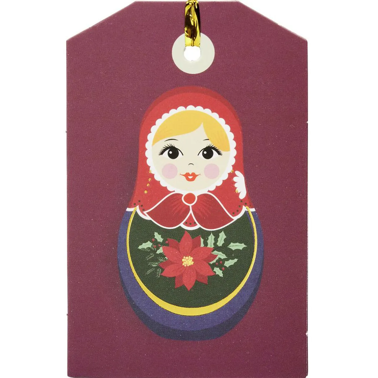 Gifi Étiquette cadeau Noël Tradition x6^ Loisirs Créatifs Et Emballage Cadeau