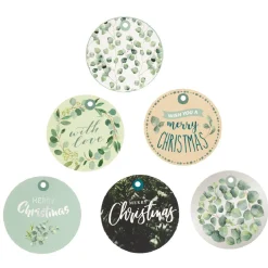 Gifi Étiquette pour cadeau de Noël x6^ Loisirs Créatifs Et Emballage Cadeau