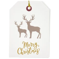 Gifi Étiquette pour paquet cadeau Noël Hiver Nature x6^ Loisirs Créatifs Et Emballage Cadeau