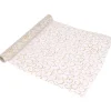 Gifi Tissu organza Noël blanc doré^ Loisirs Créatifs Et Emballage Cadeau