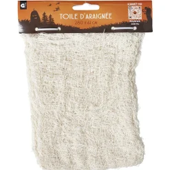 Best Gifi Toile d'araignée noire ou blanche Halloween