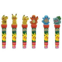 Sale Gifi Tube de 20 bonbons Pokémon avec capuchon tampon