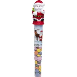 New Gifi Tube Père Noël contenant des confiseries chocolatées